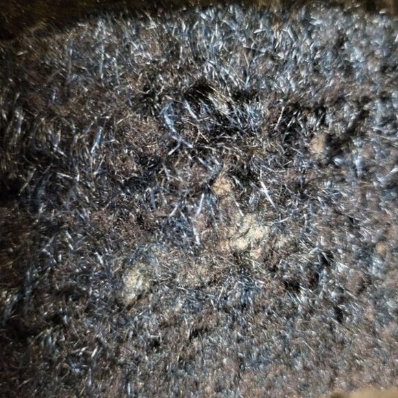 *RARE* GRAFF CALIFORNIA WEAR Vintage Crushed Velvet Coat Chocolate Brown… - Picture 9 of 9